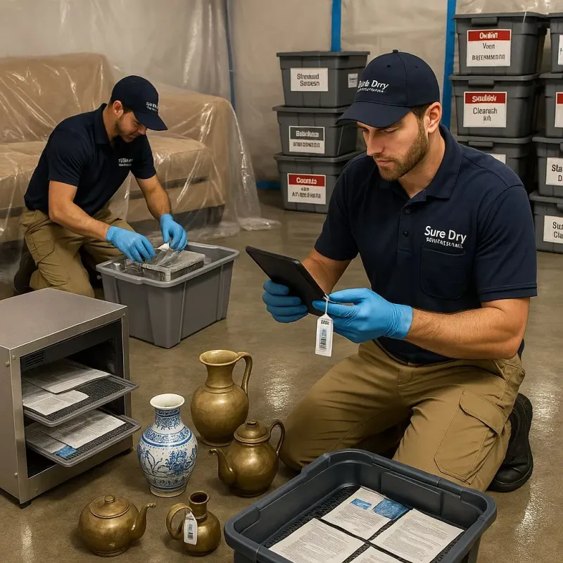 Content Protection and Restoration process in Levittown, NY